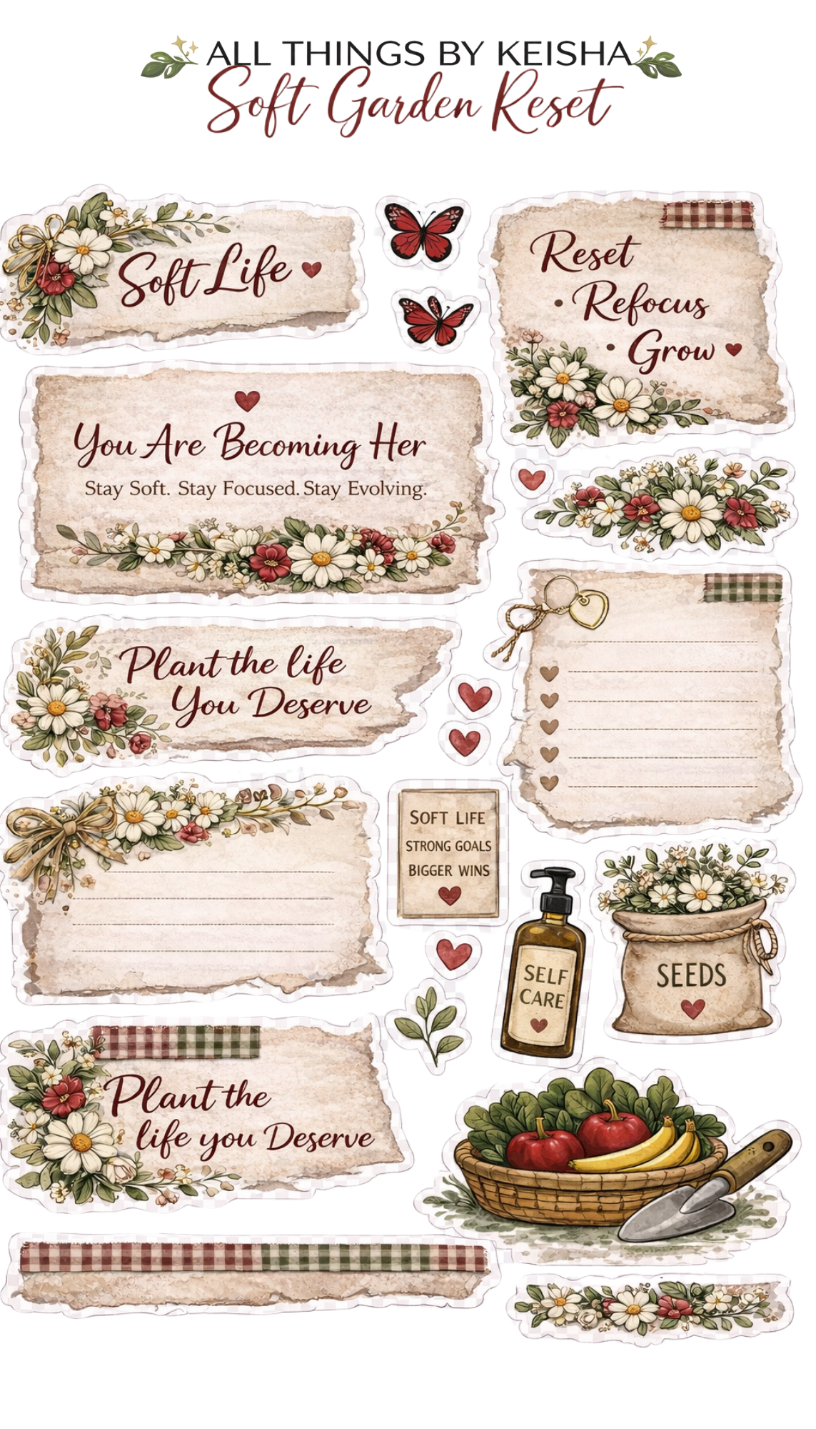 SOFT GARDEN RESET - JOURNALING KIT
