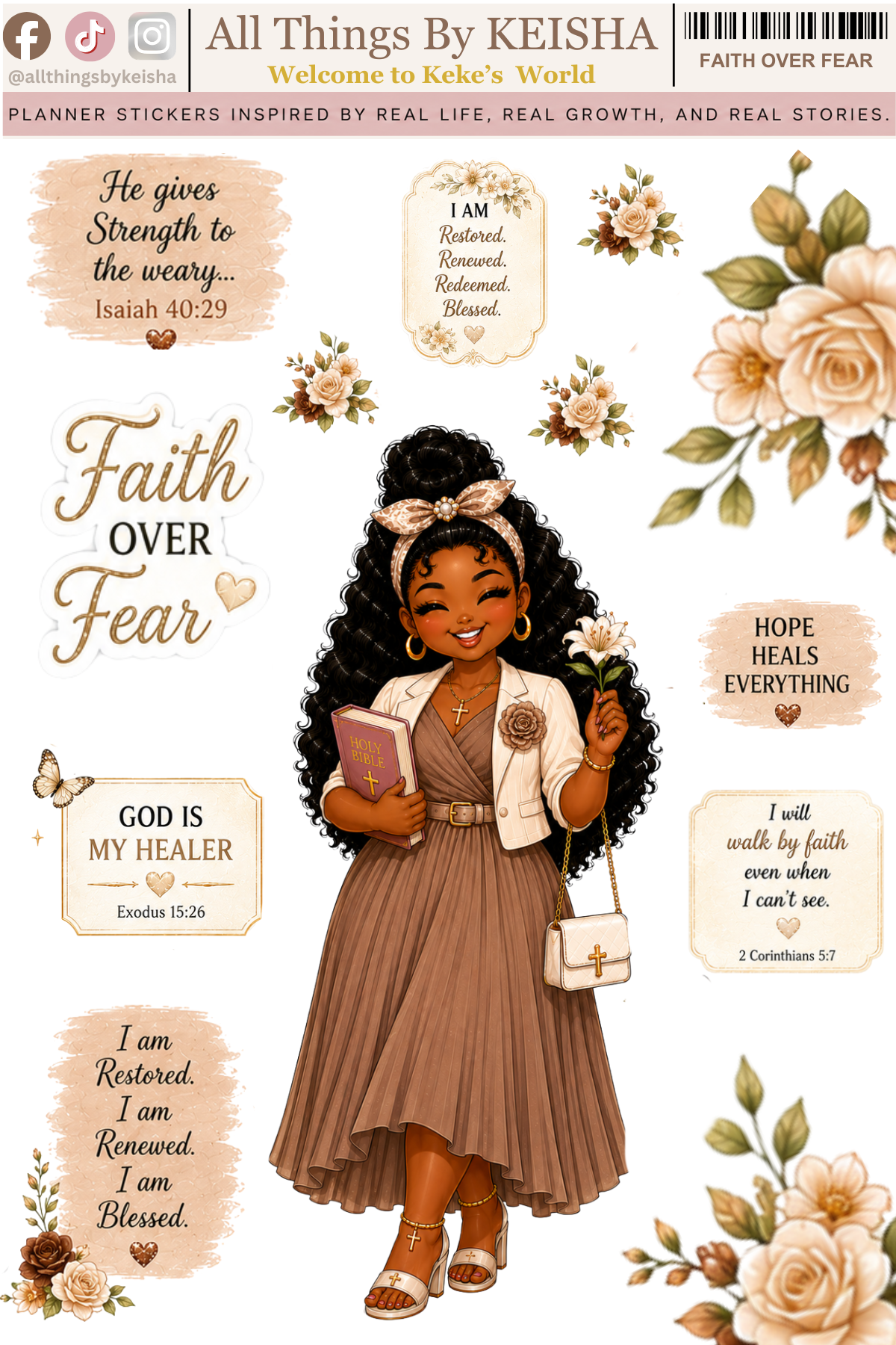 FAITH OVER FEAR DAILY REMINDER