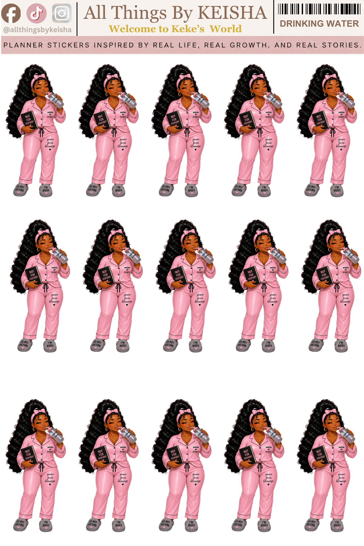KEKE DRINKING WATER ICON