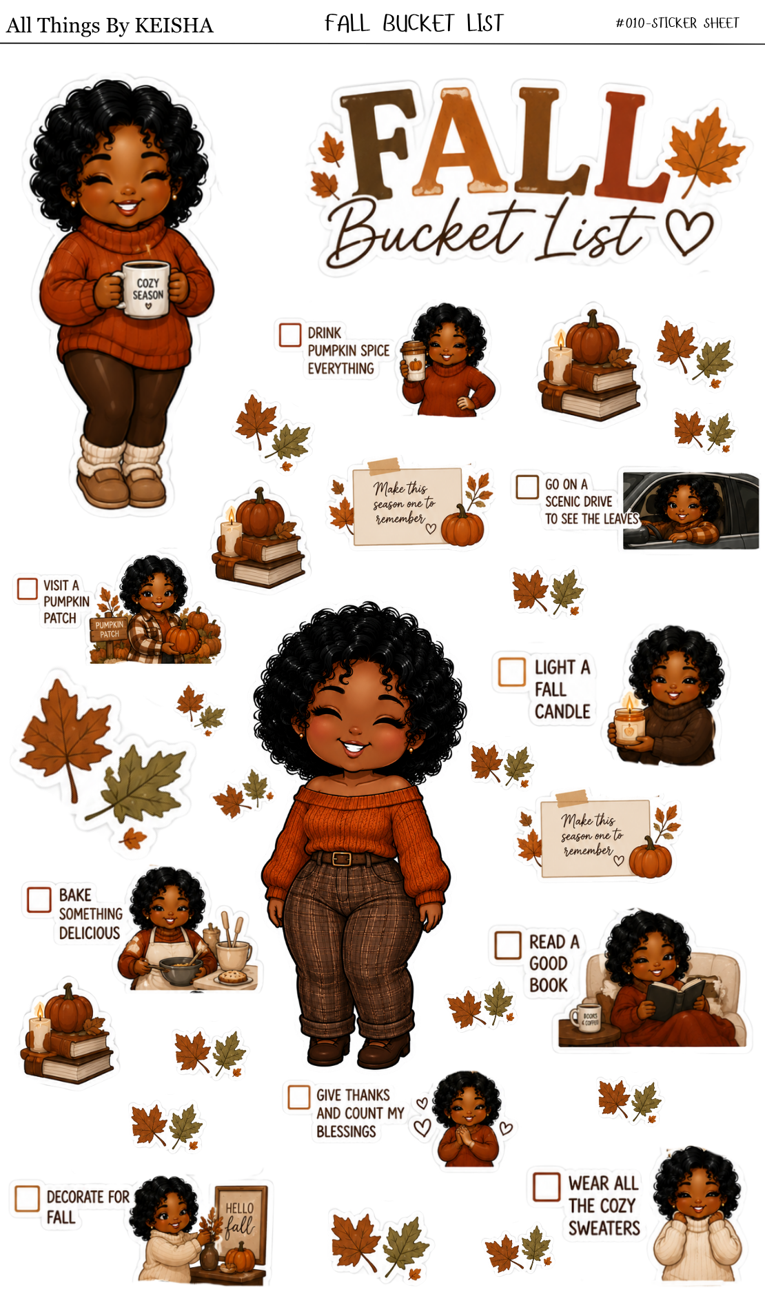 MINI KEKE FALL BUCKET LIST