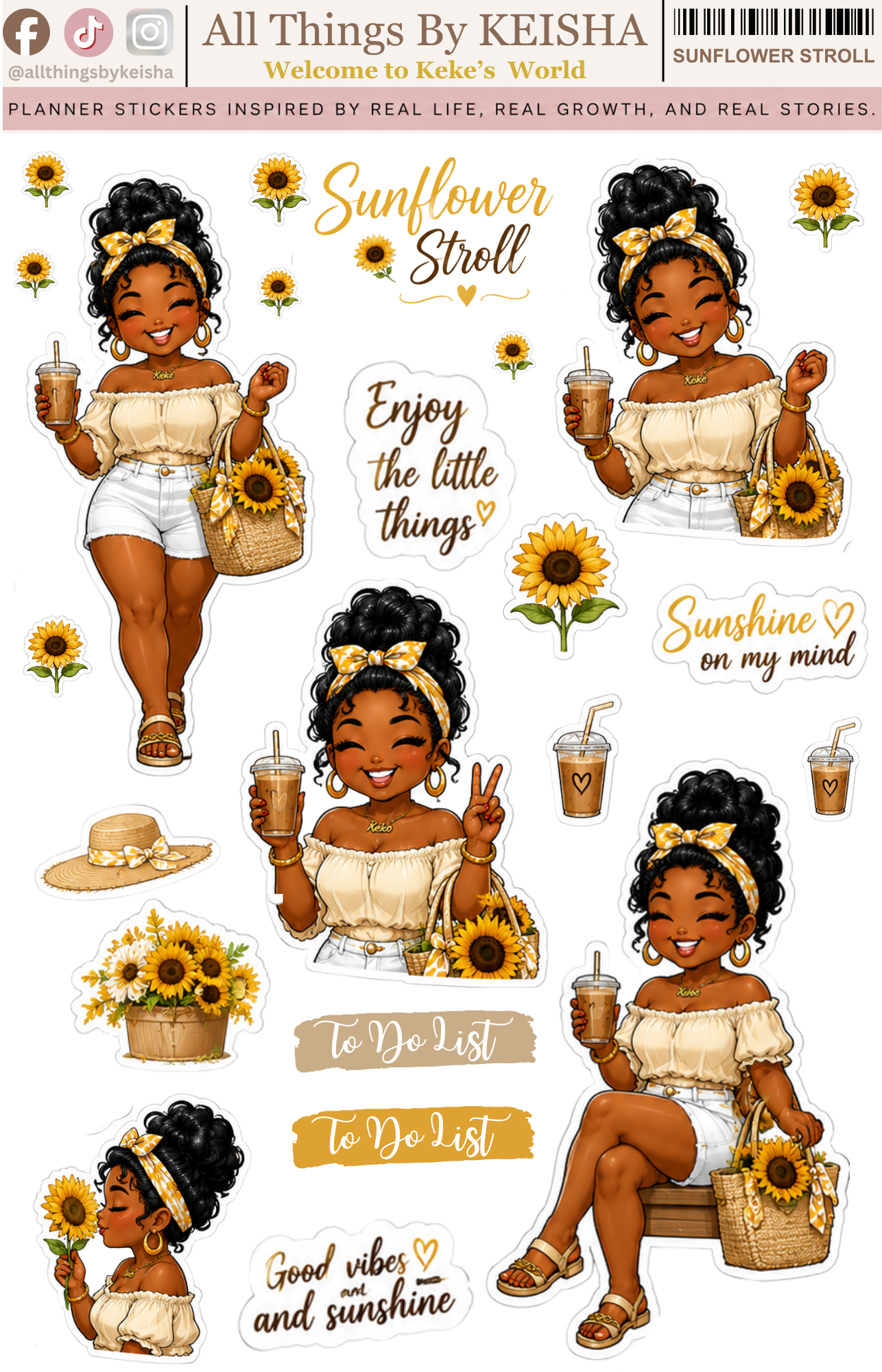 GOLDEN SUMMER - SUNFLOWER STROLL