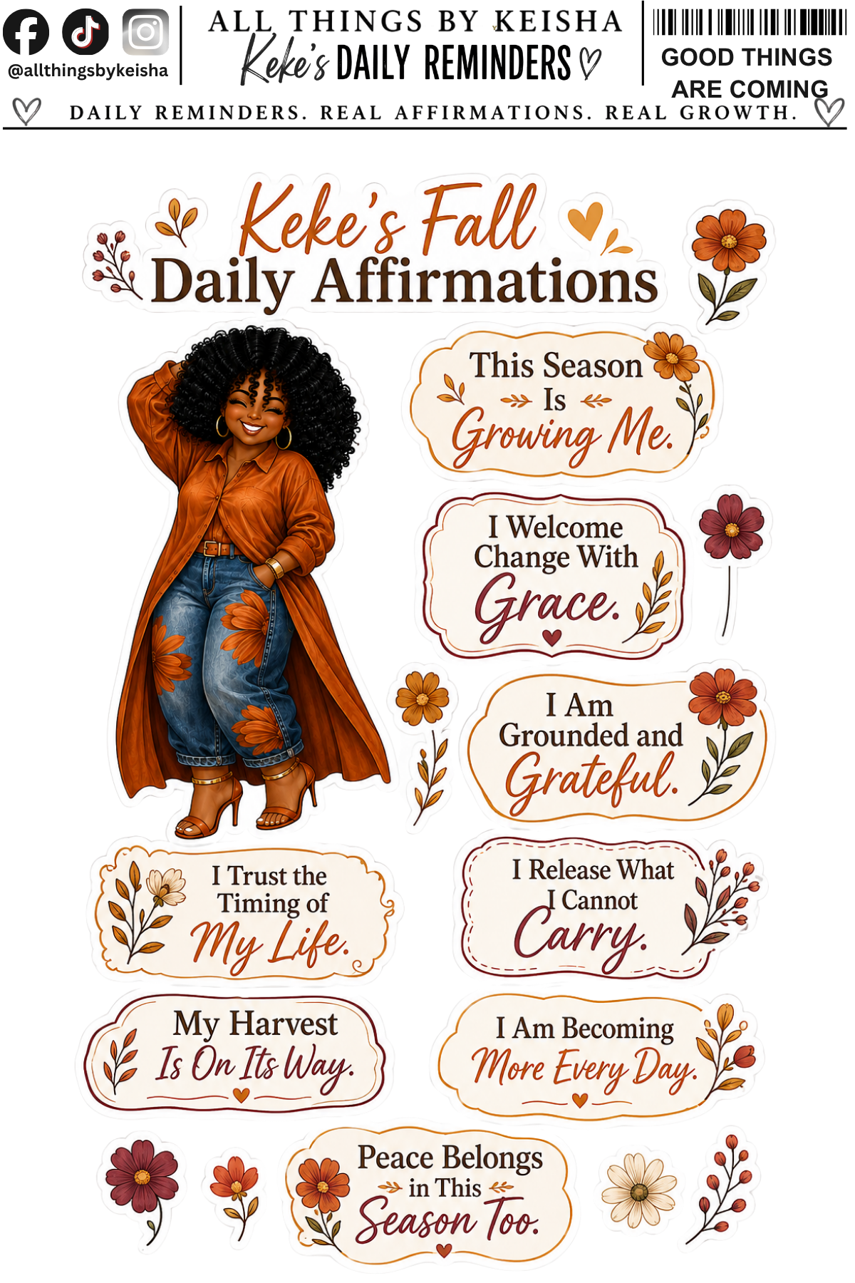 GOOD THINGS ARE COMING AFFIRMATION