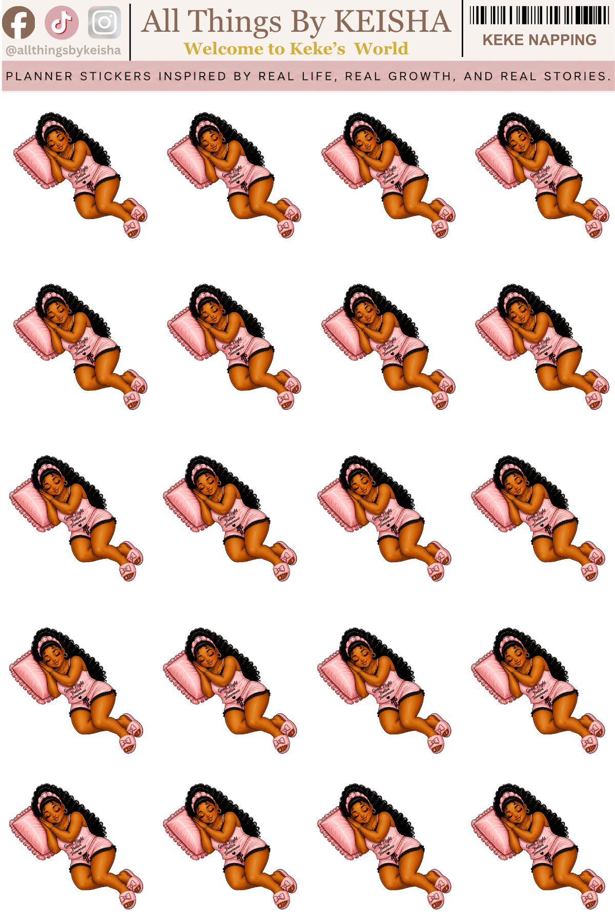 KEKE IS NAPPING ICON