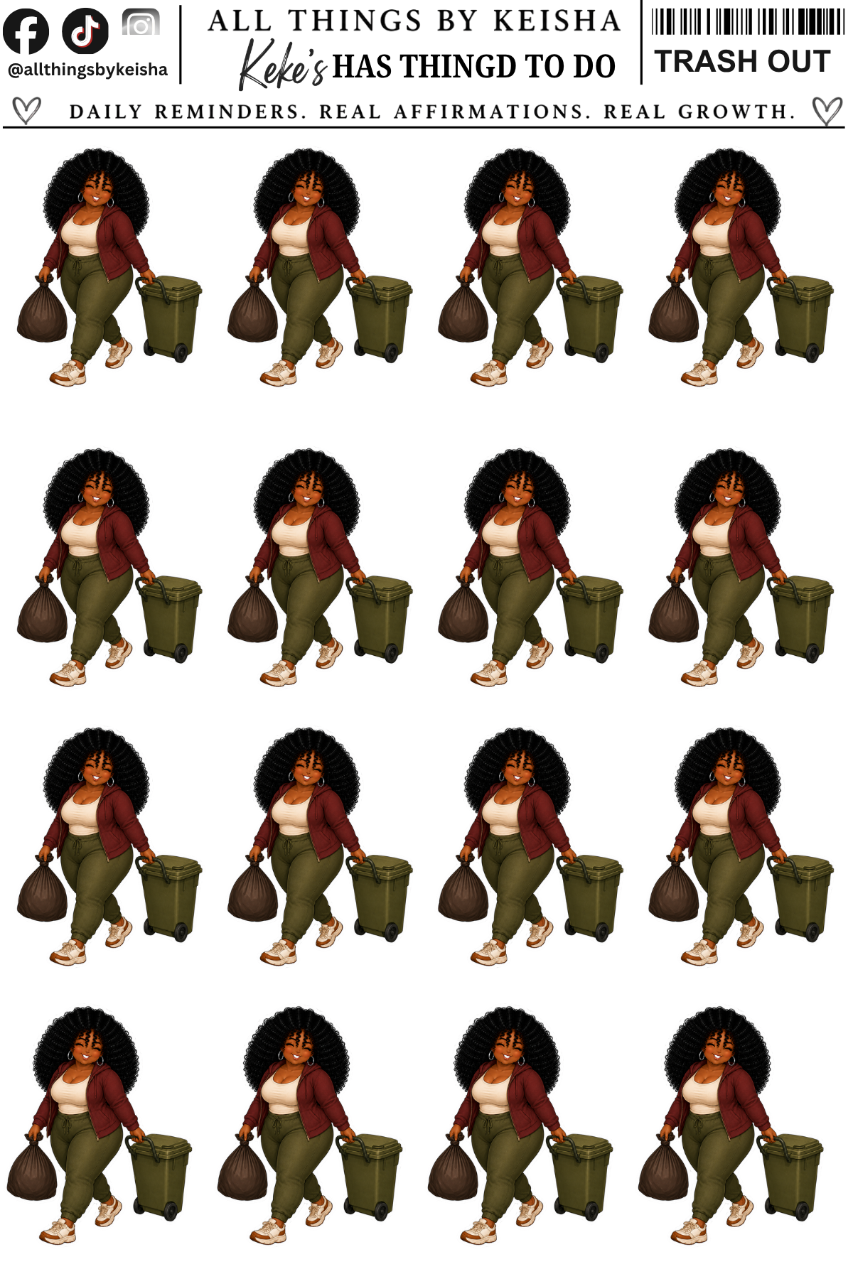 KEKE - HOUSEHOLD CHORES ICONS