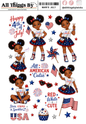 THE GLAM KIDS CELEBRATING THE 4TH OF JULY
