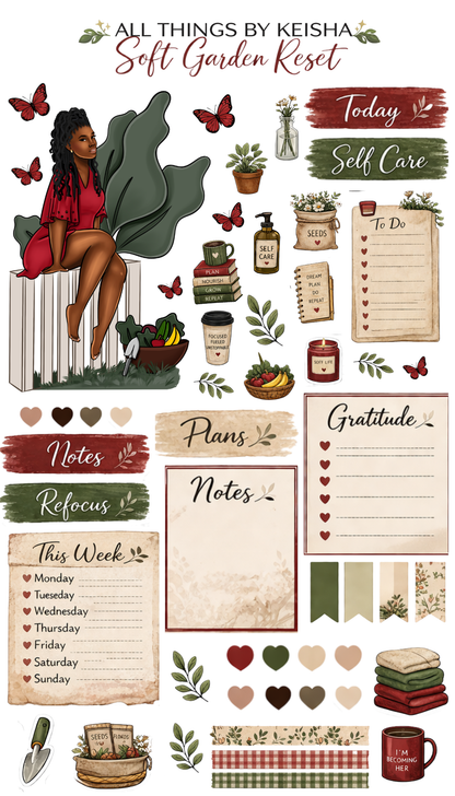 SOFT GARDEN RESET - JOURNALING KIT