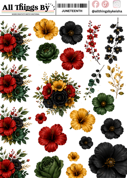 JUNETEENTH FLOWERS