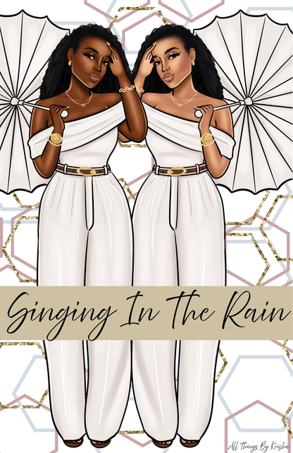 SINGING IN THE RAIN - JOURNAL KIT