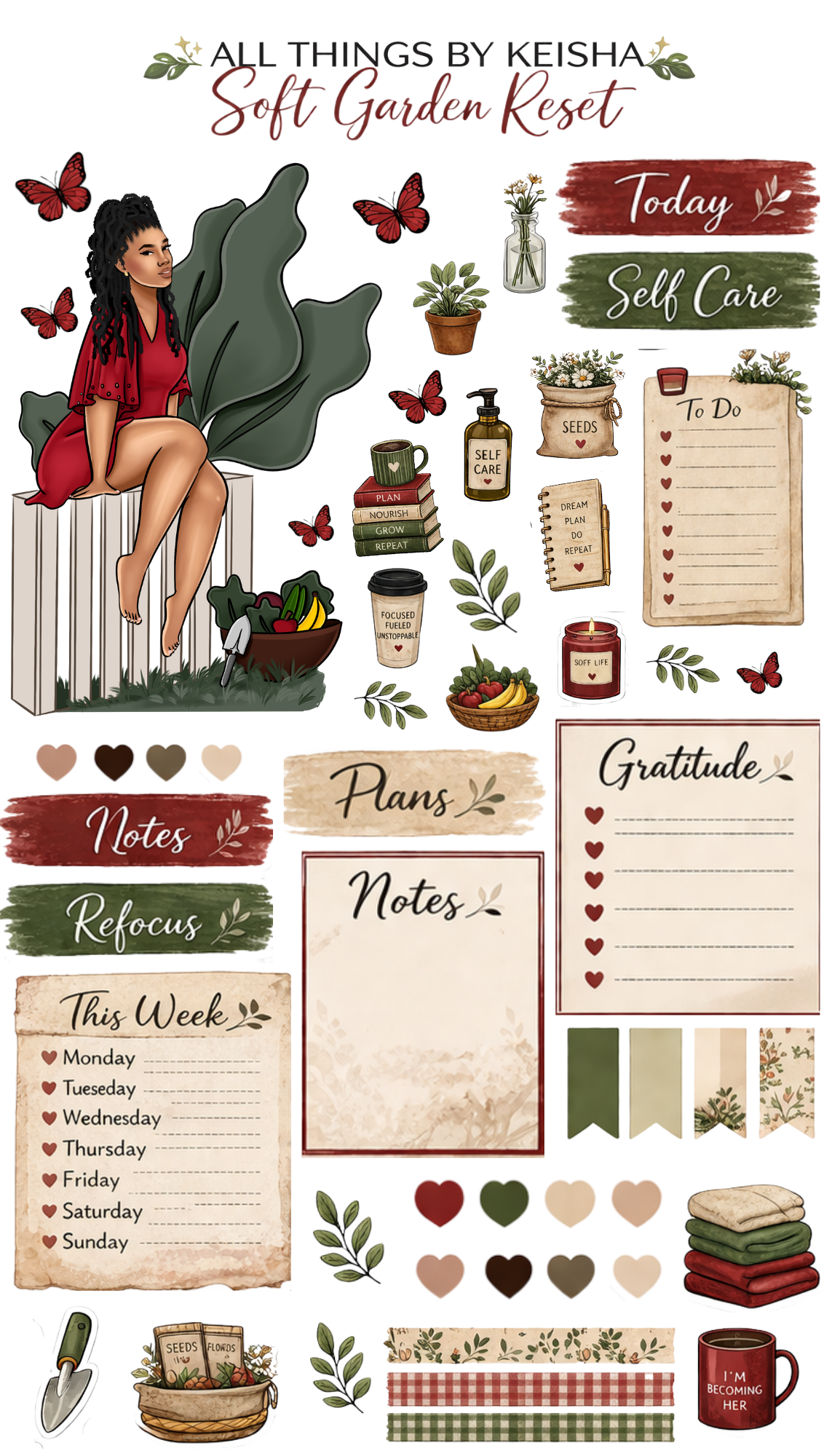 SOFT GARDEN RESET - JOURNALING KIT
