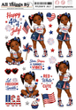 THE GLAM KIDS CELEBRATING THE 4TH OF JULY