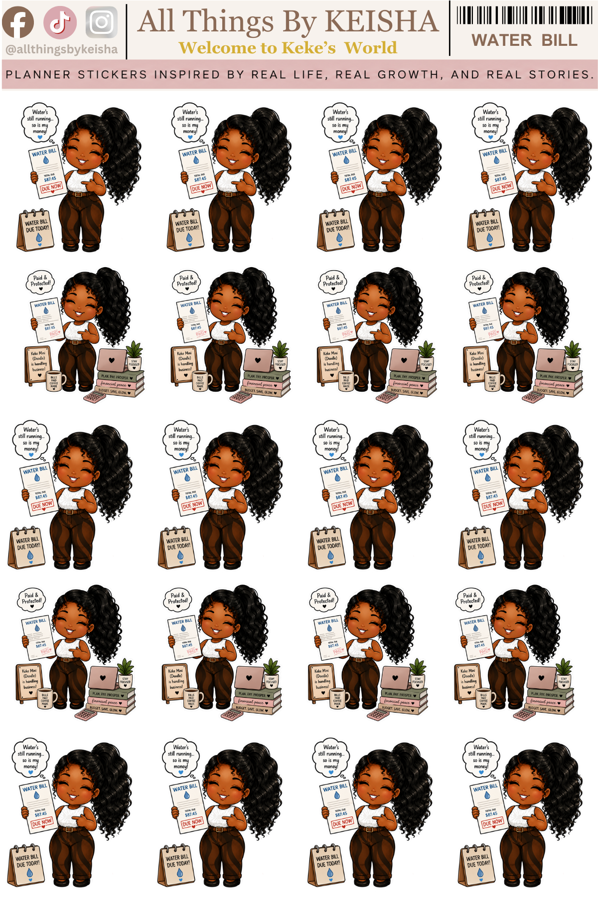KEKE MINI COLLECTION -VOLUME 1 BILL DAY