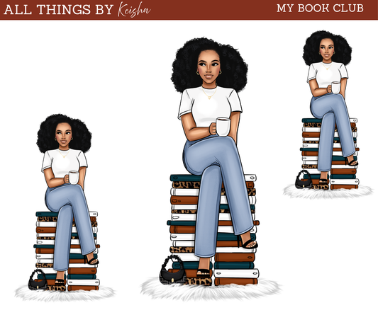MY BOOK CLUB DOLL ALL THINGS BY KESHA: Planner Stickers,LLC