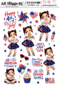 THE GLAM KIDS CELEBRATING THE 4TH OF JULY