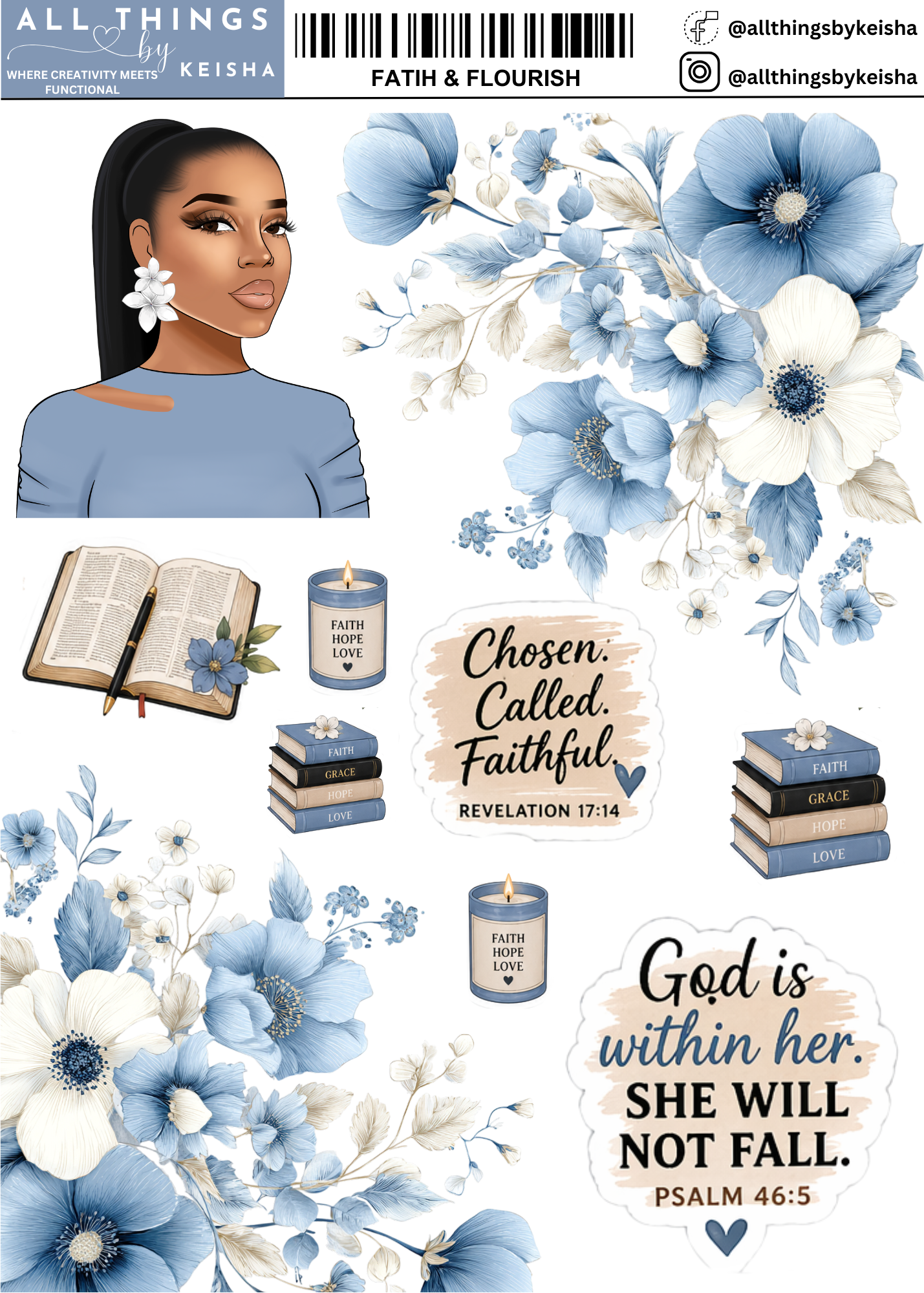 FAITH & FLOURISH FULL JOURNAL KIT