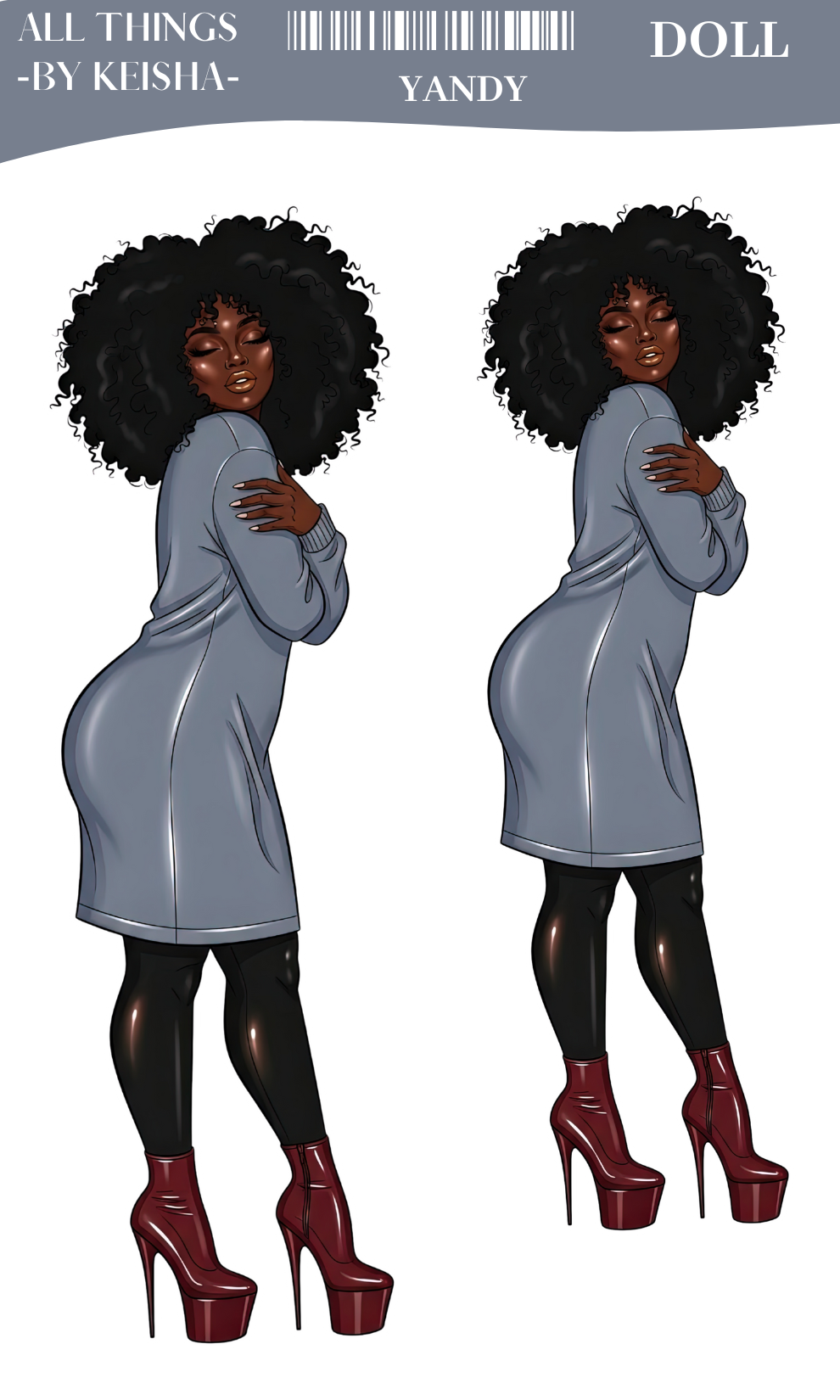 YANDY FASHION DOLL