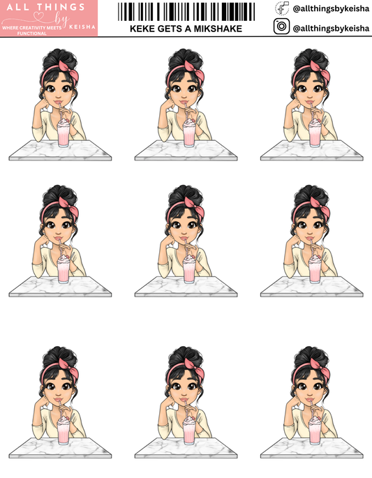 KEKE GETS A MILKSHAKE ICON