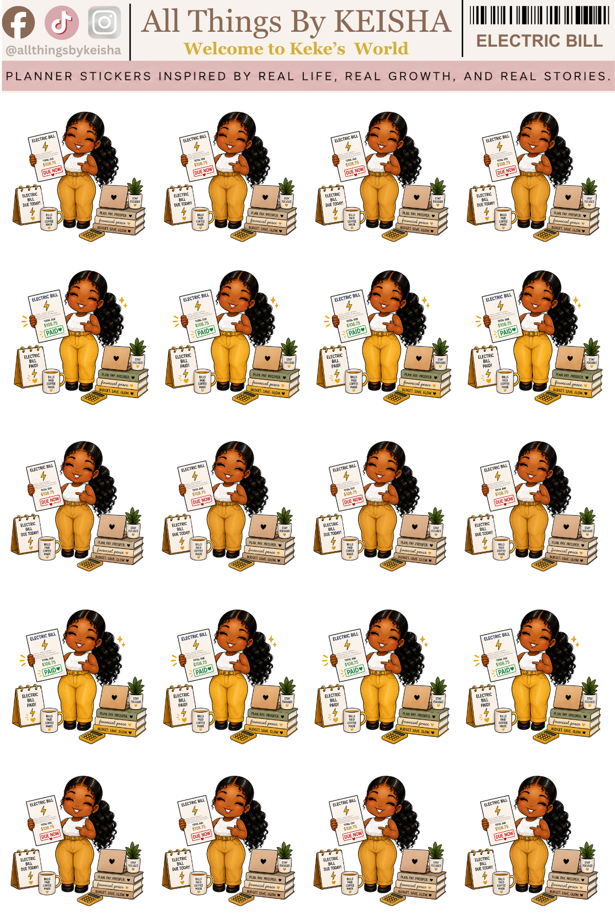KEKE MINI COLLECTION -VOLUME 1 BILL DAY