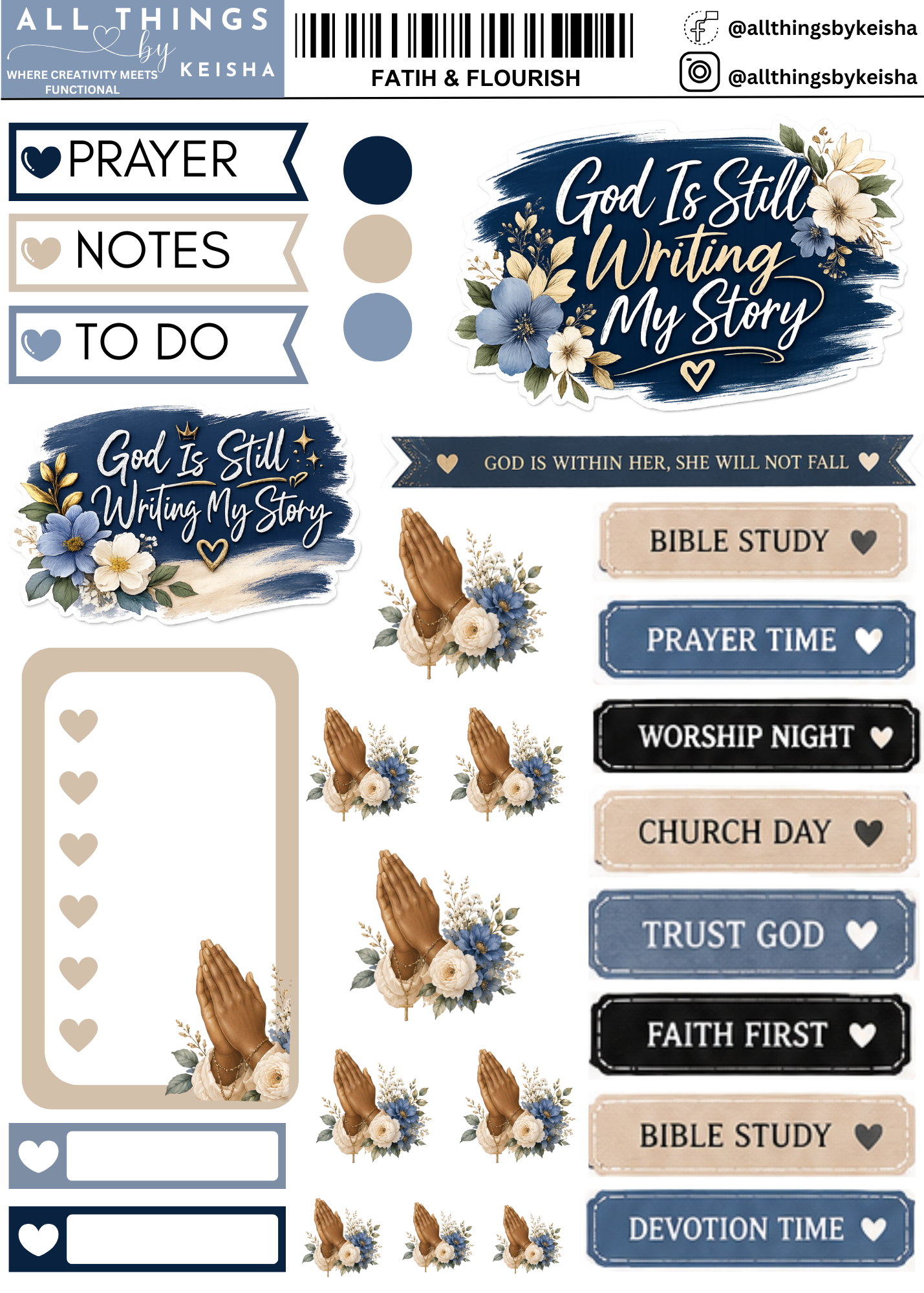 FAITH & FLOURISH FULL JOURNAL KIT
