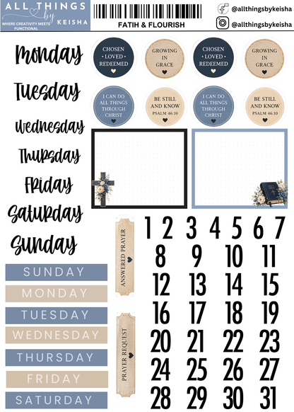 FAITH & FLOURISH FULL JOURNAL KIT