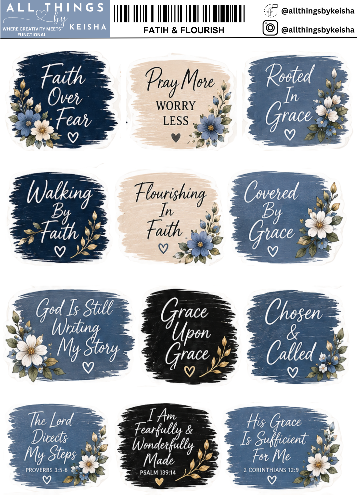 FAITH & FLOURISH FULL JOURNAL KIT