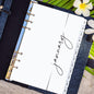 A5 Binder Dividers with Monthly Tabs