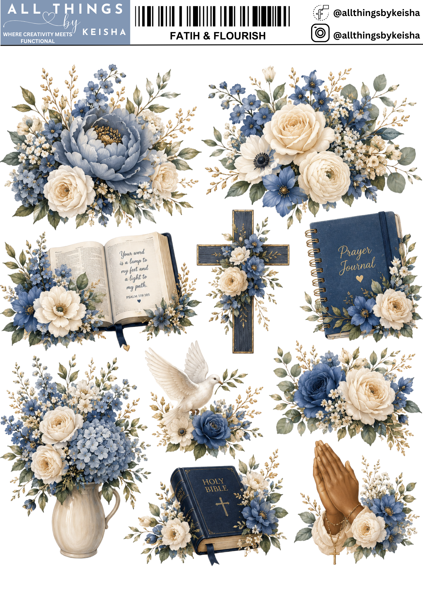 FAITH & FLOURISH FULL JOURNAL KIT