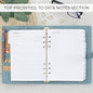 ATBK 2026-2027 Monthly Planner Inserts for 6 Ring Binders
