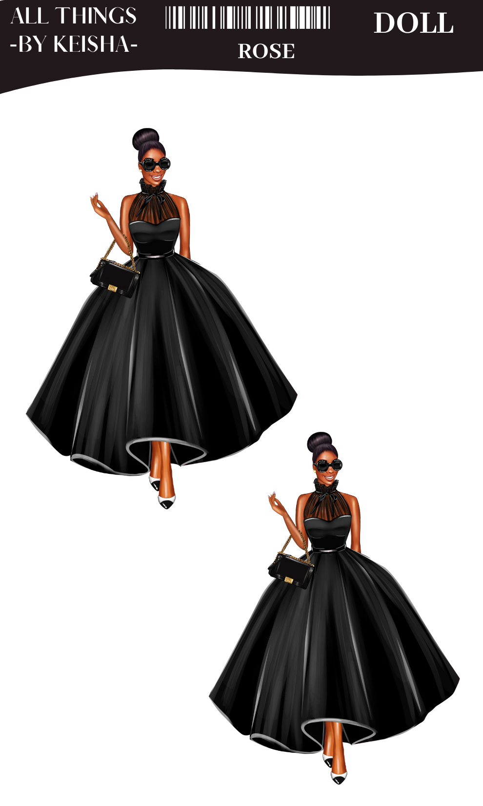 ROSE FASHION DOLL