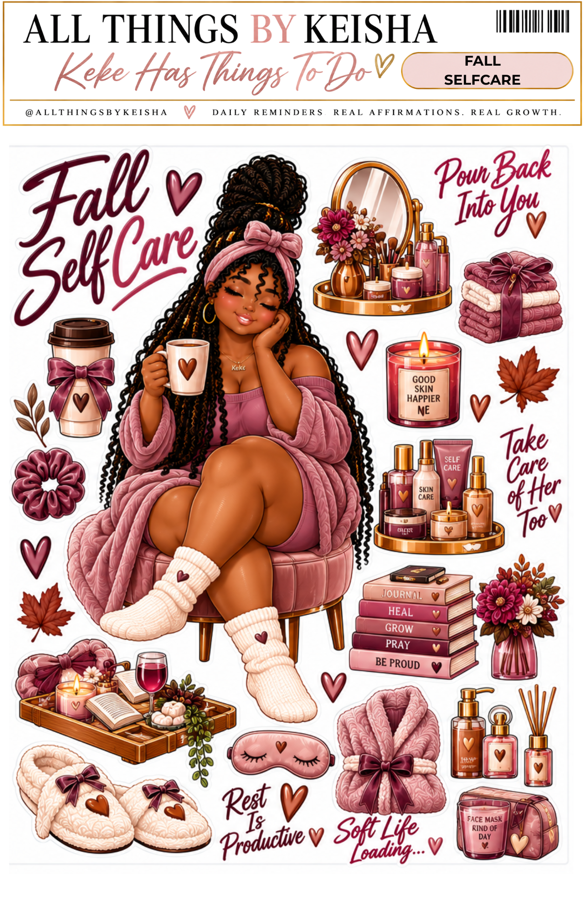 FALL SELF-CARE - 2-PAGE FUNCTIONAL KIT