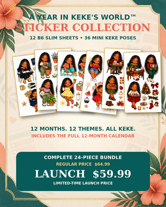 ALL THINGS BY KESHA: Planner Stickers,LLC