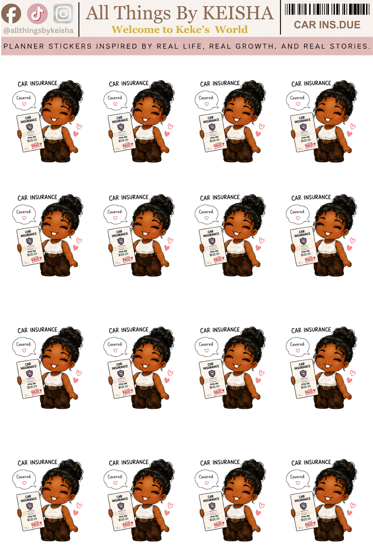 KEKE MINI COLLECTION -VOLUME 1 BILL DAY