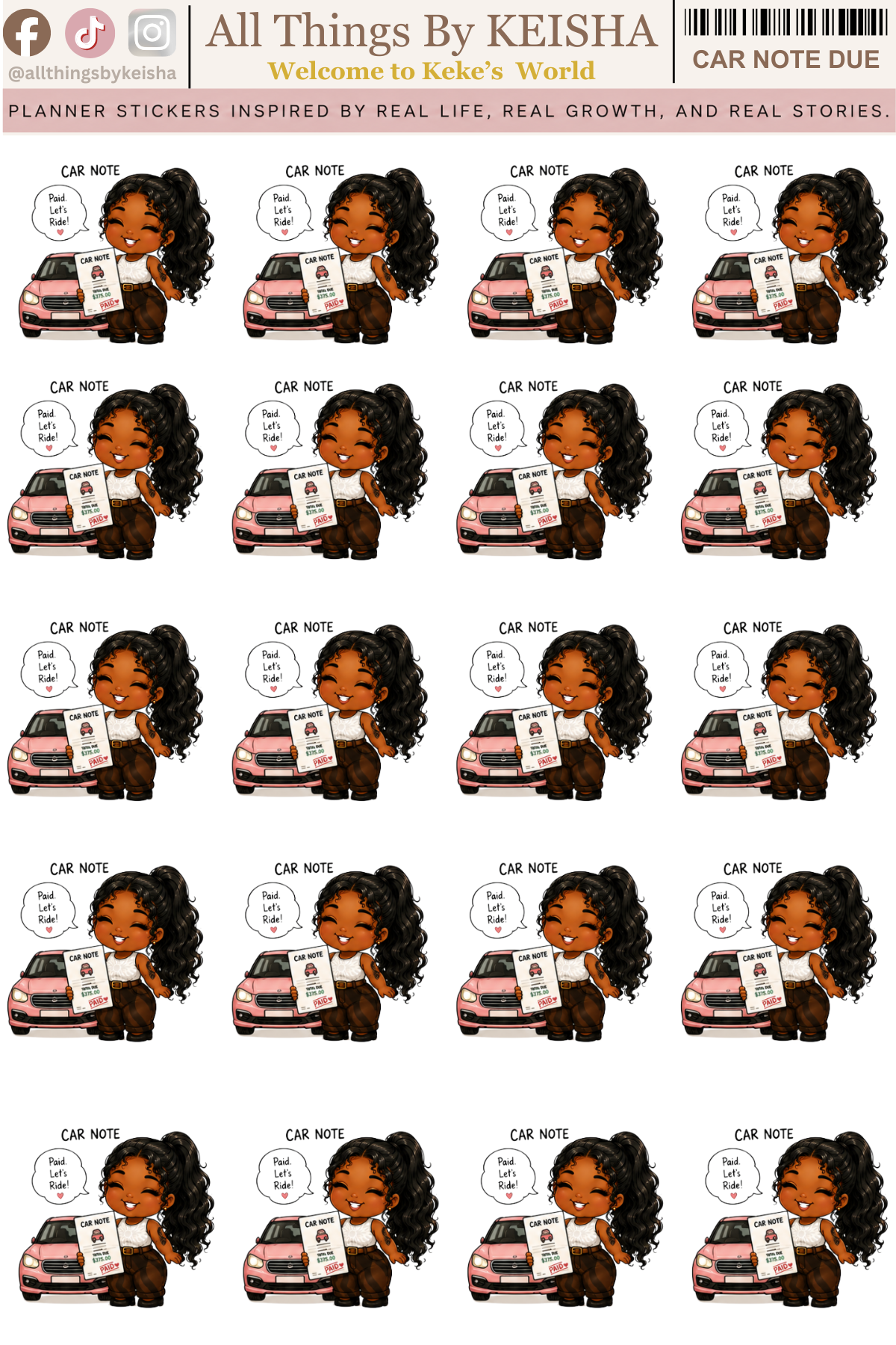 KEKE MINI COLLECTION -VOLUME 1 BILL DAY