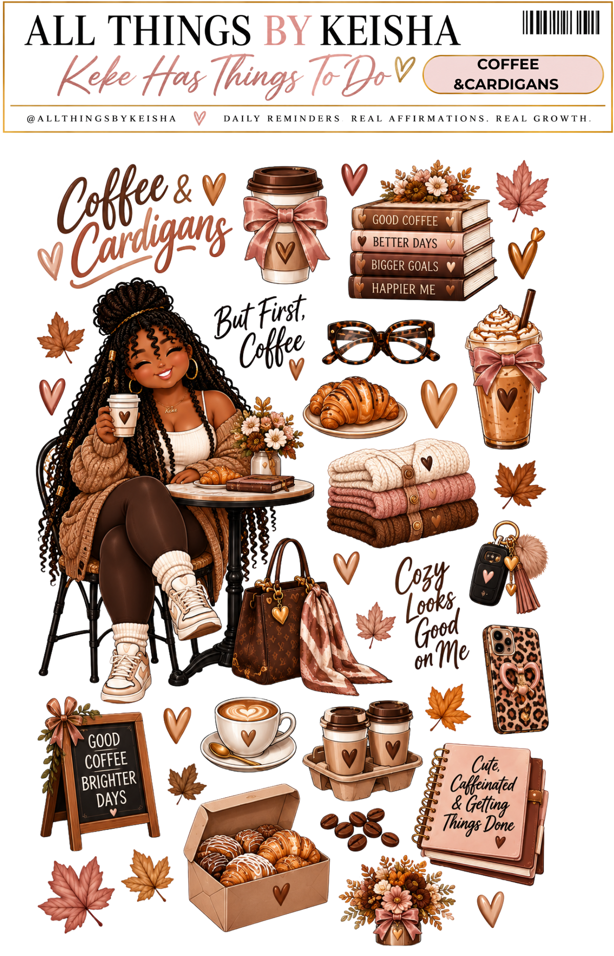 ALL THINGS BY KESHA: Planner Stickers,LLC