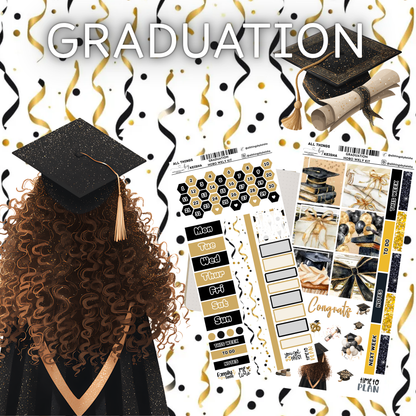 GRADUATION HOBO WEEKLY KIT