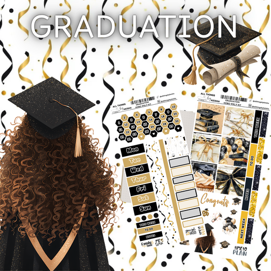 GRADUATION HOBO WEEKLY KIT