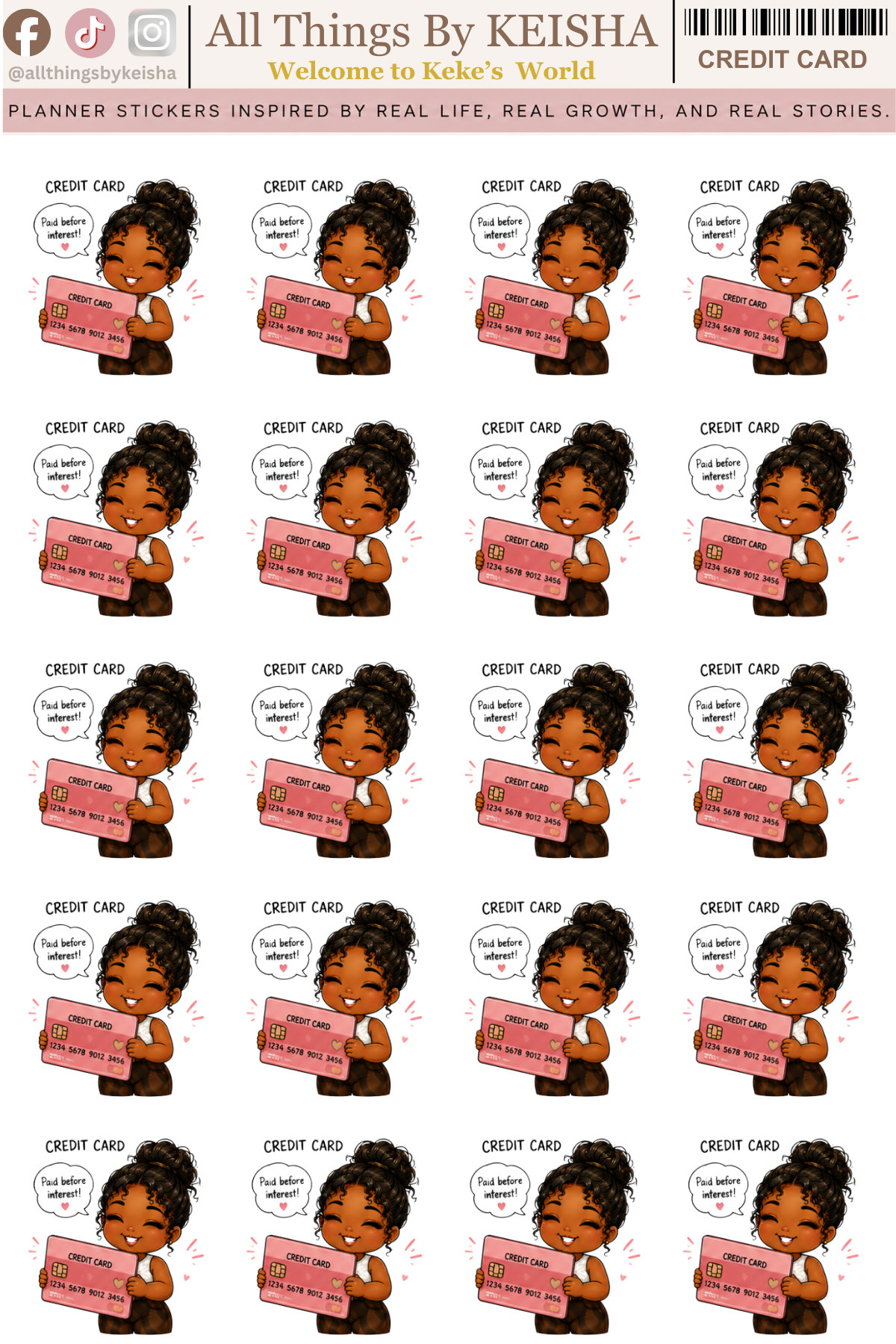 KEKE MINI COLLECTION -VOLUME 1 BILL DAY