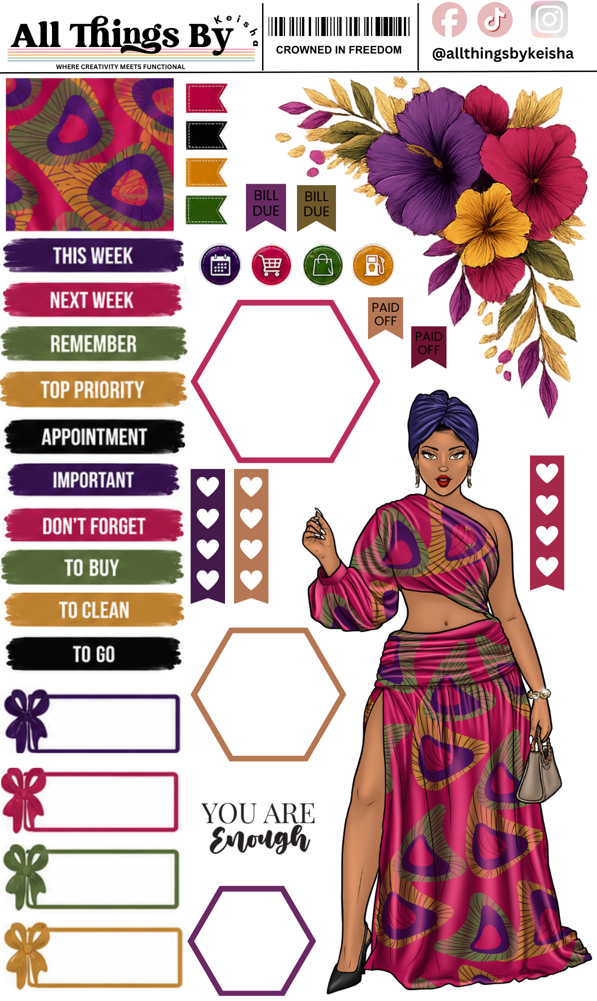 CROWNED IN FREEDOM FUNCTIONAL KITS