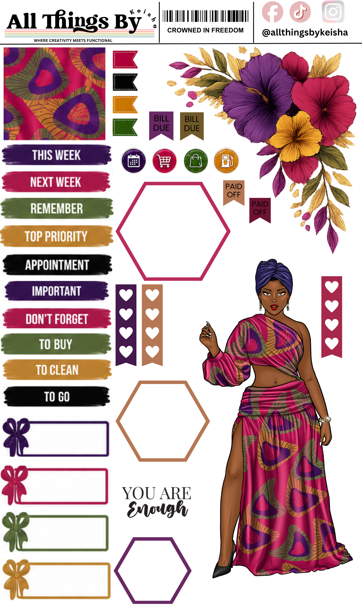 CROWNED IN FREEDOM FUNCTIONAL KITS