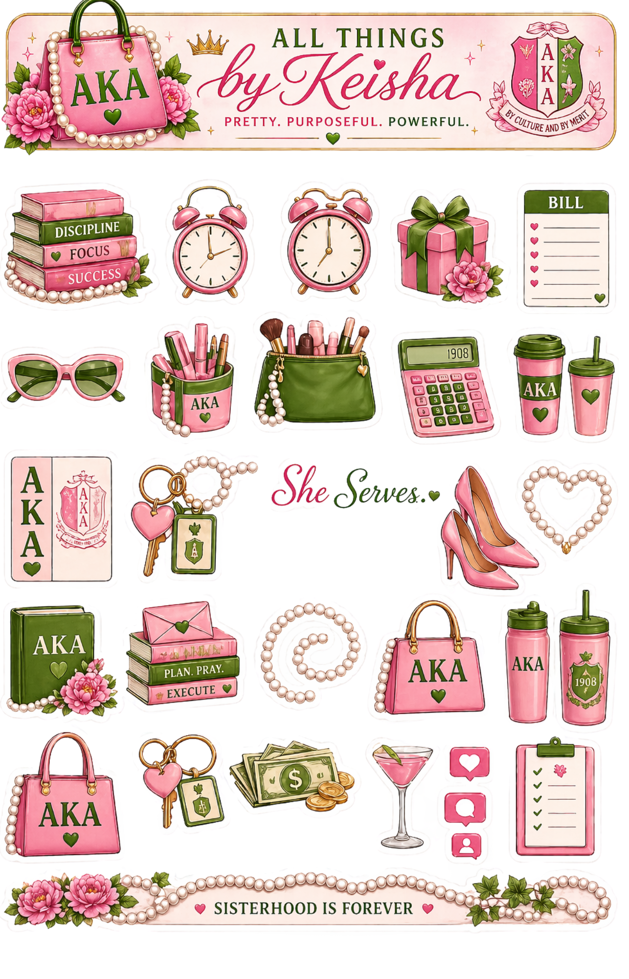 PRETTY. PURPOSEFUL. POWERFUL AKA INSPIRED