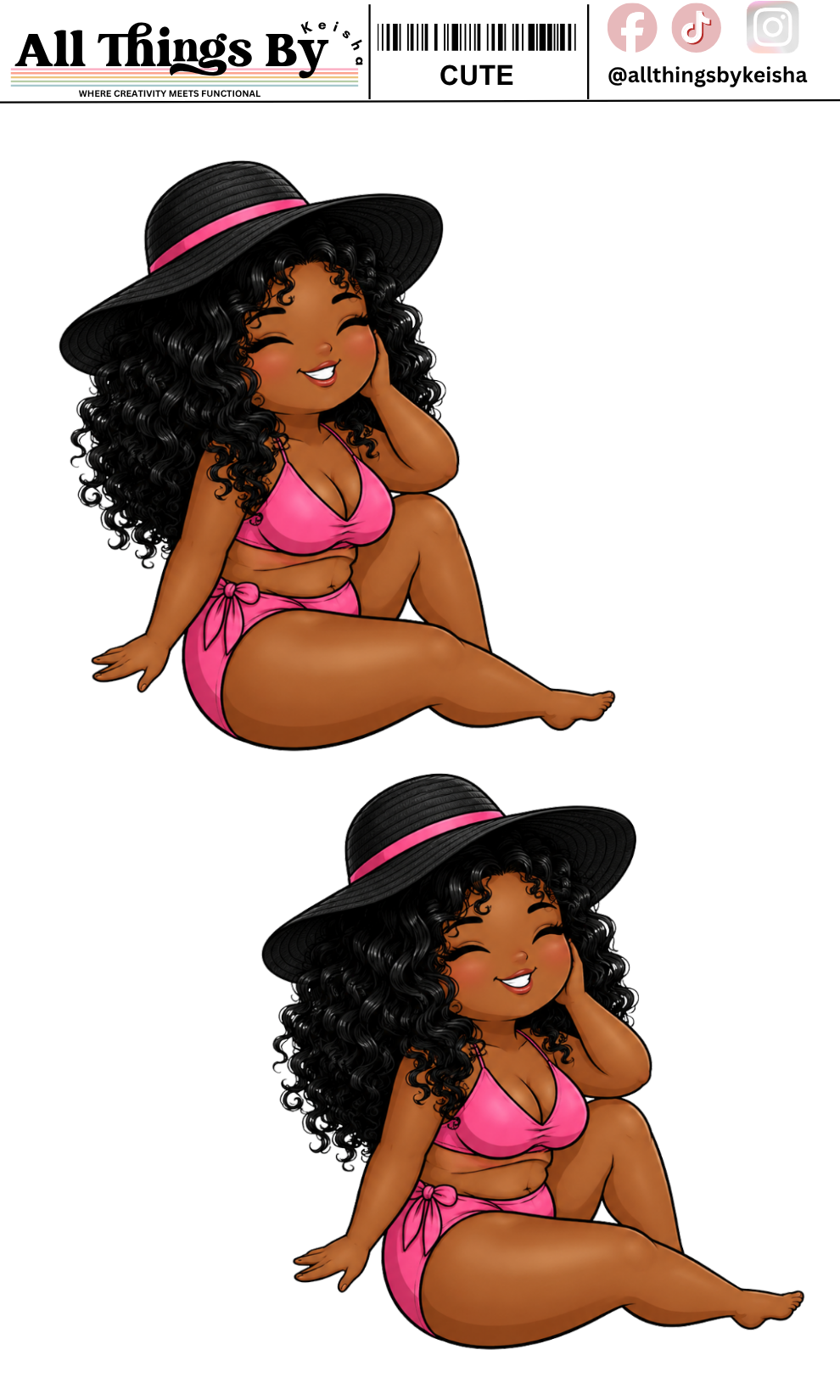 KEKE BEING CUTE DOLL