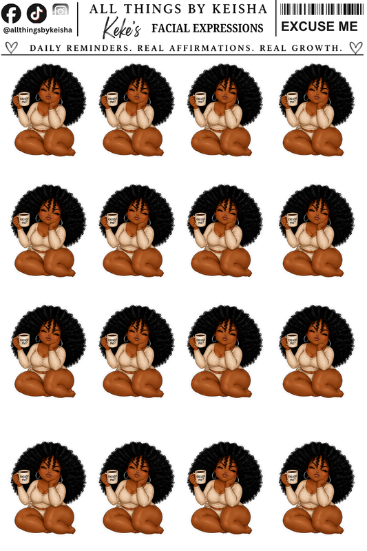 ALL THINGS BY KESHA: Planner Stickers,LLC