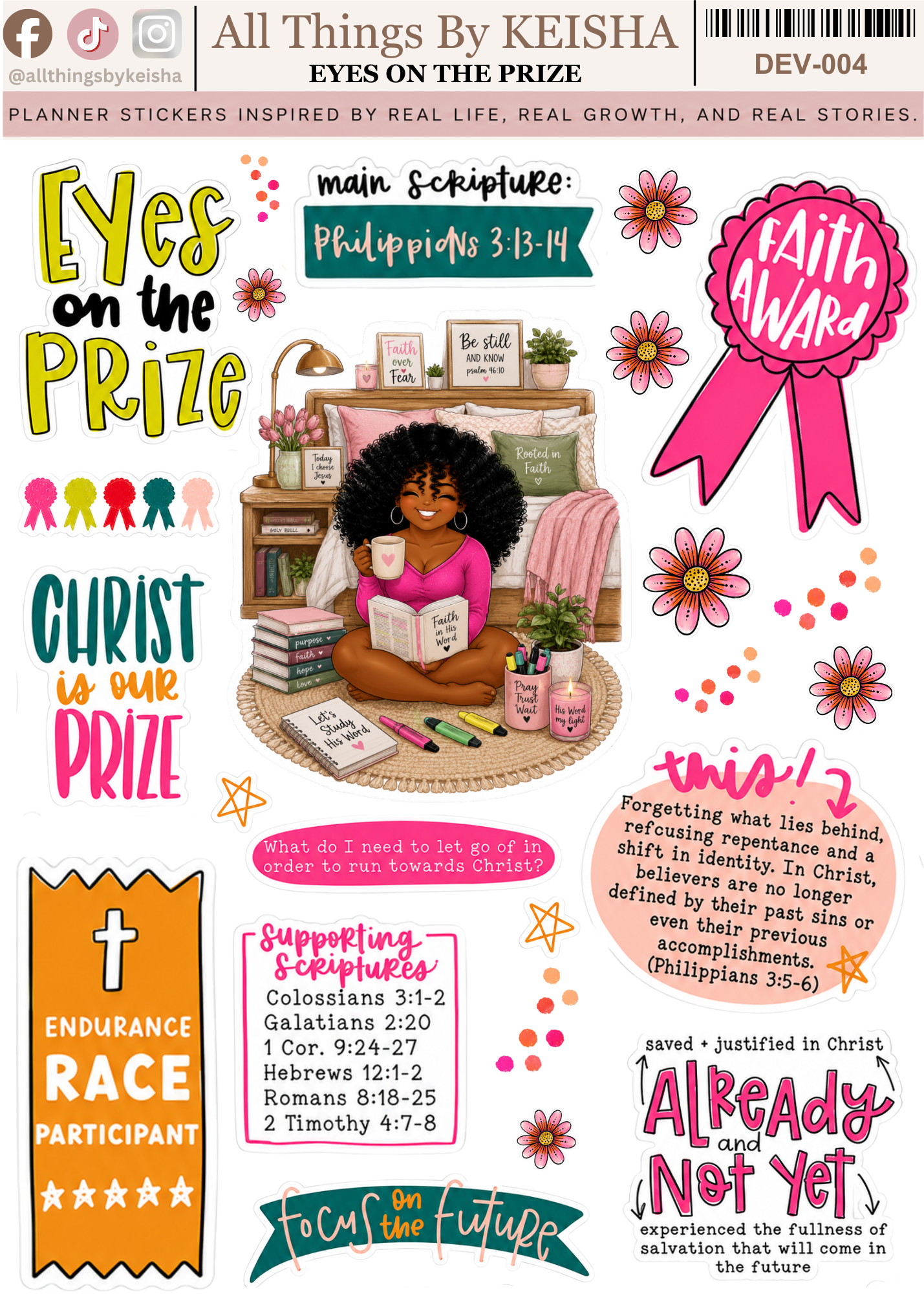 EYES ON THE PRIZE- KEKE'S DEVOTIONAL