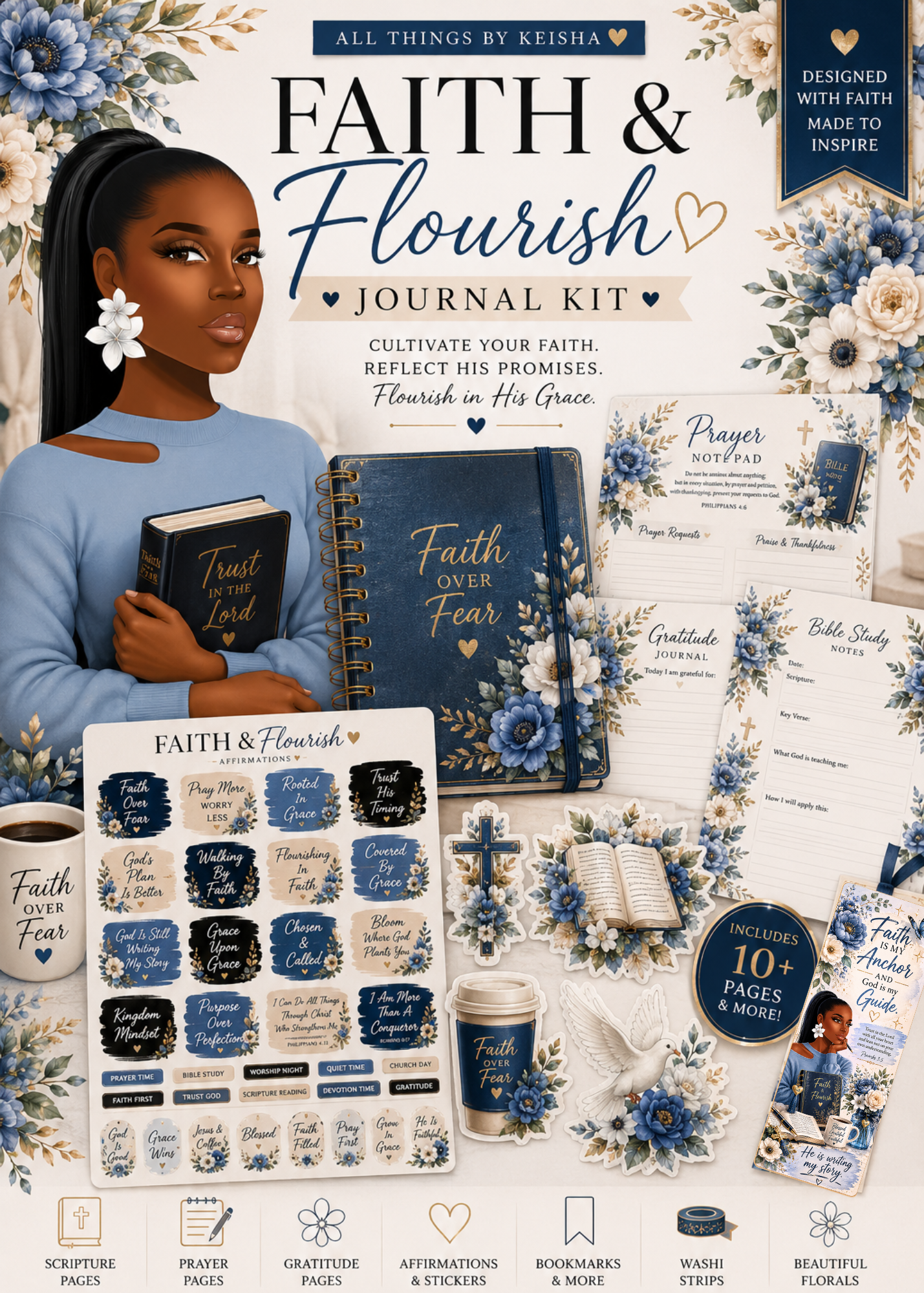 FAITH & FLOURISH FULL JOURNAL KIT