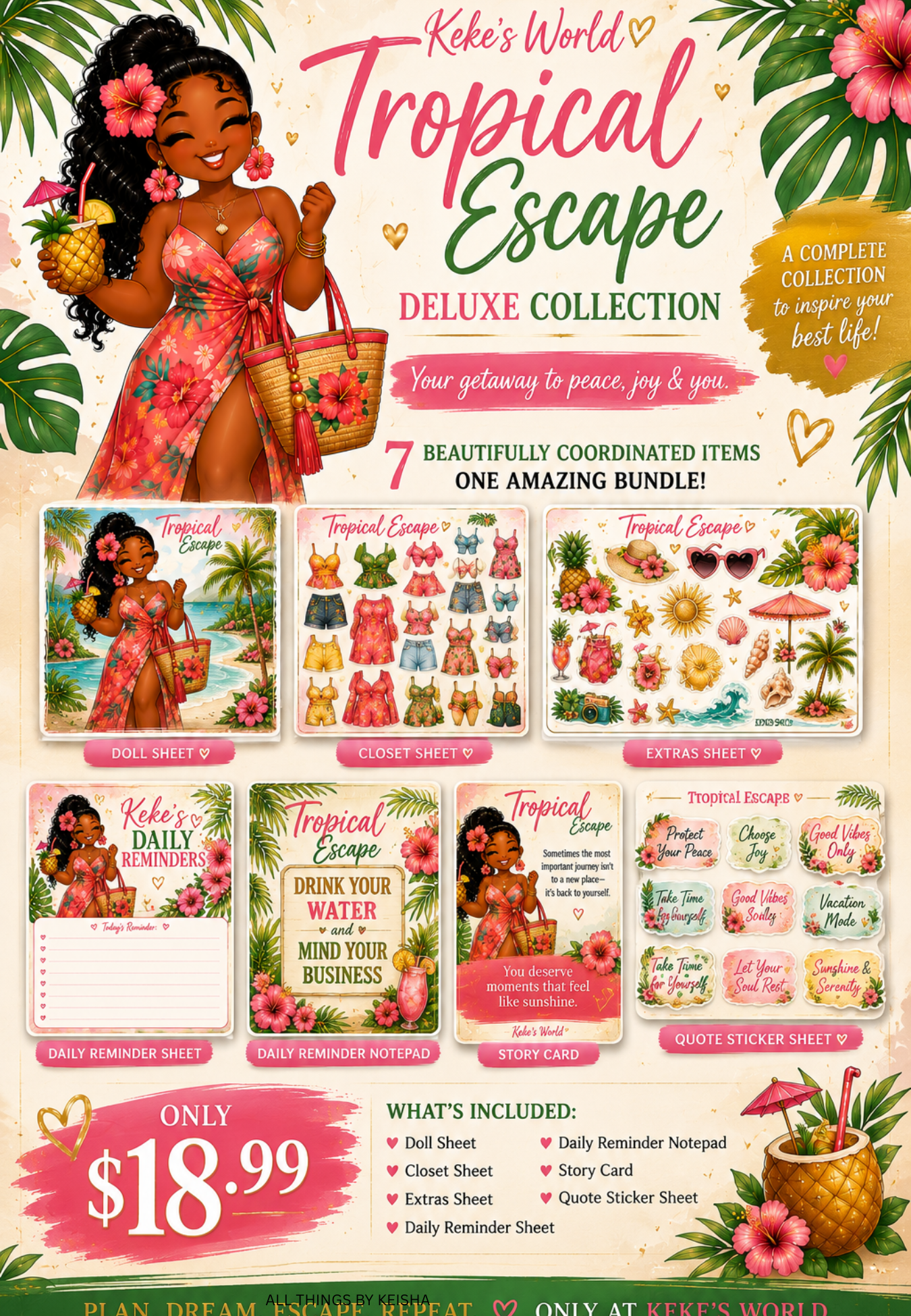 KEKE'S TROPICAL ESCAPE BUNDLE