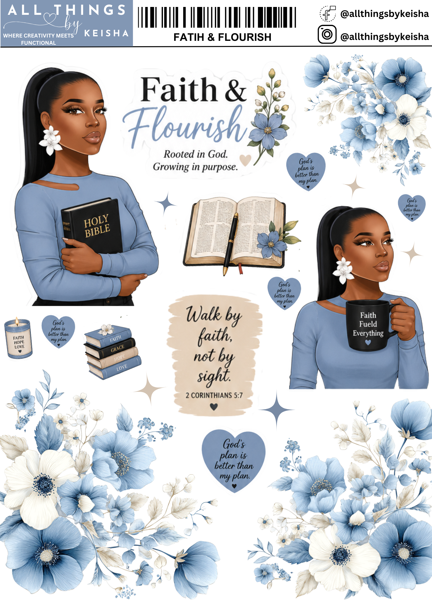 FAITH & FLOURISH FULL JOURNAL KIT