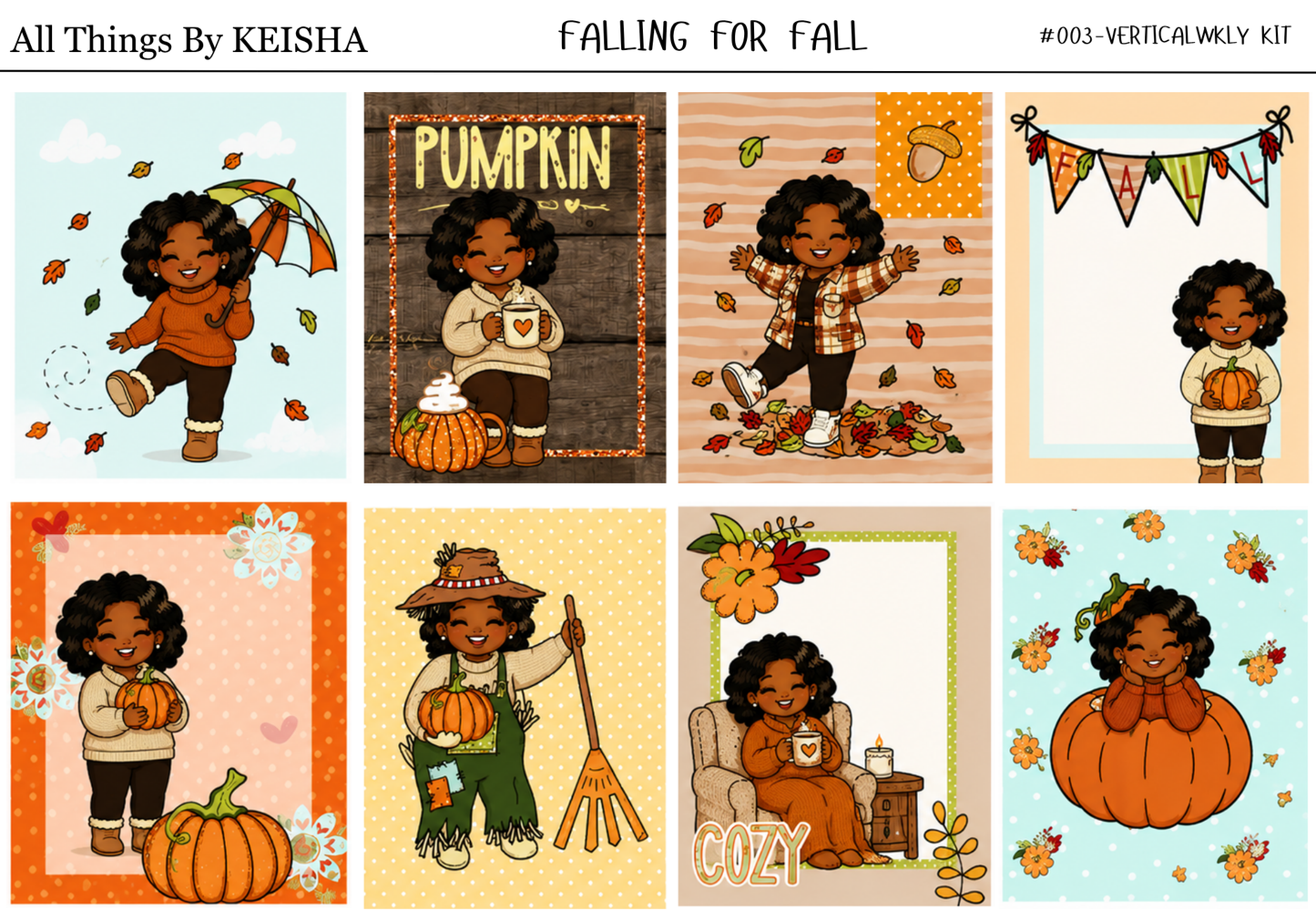 KEKE MINI- FALLING FOR FALL WEEKLY DOODLE KIT