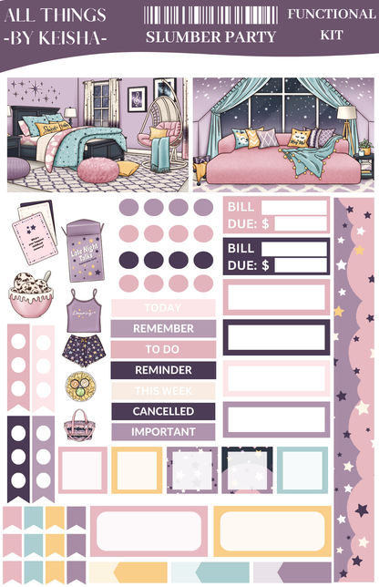 STARRY SLUMBER PARTY FUNCTIONAL KIT