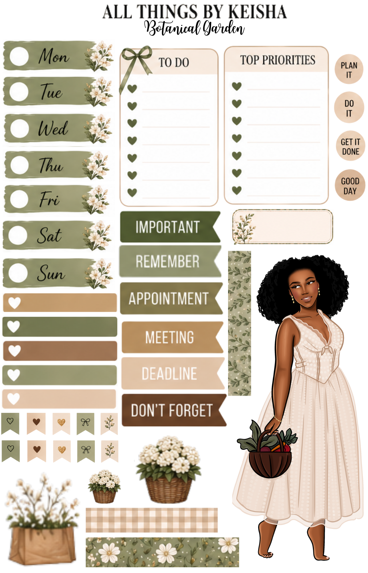 BOTANICAL GARDEN FUNCTIONAL KITS
