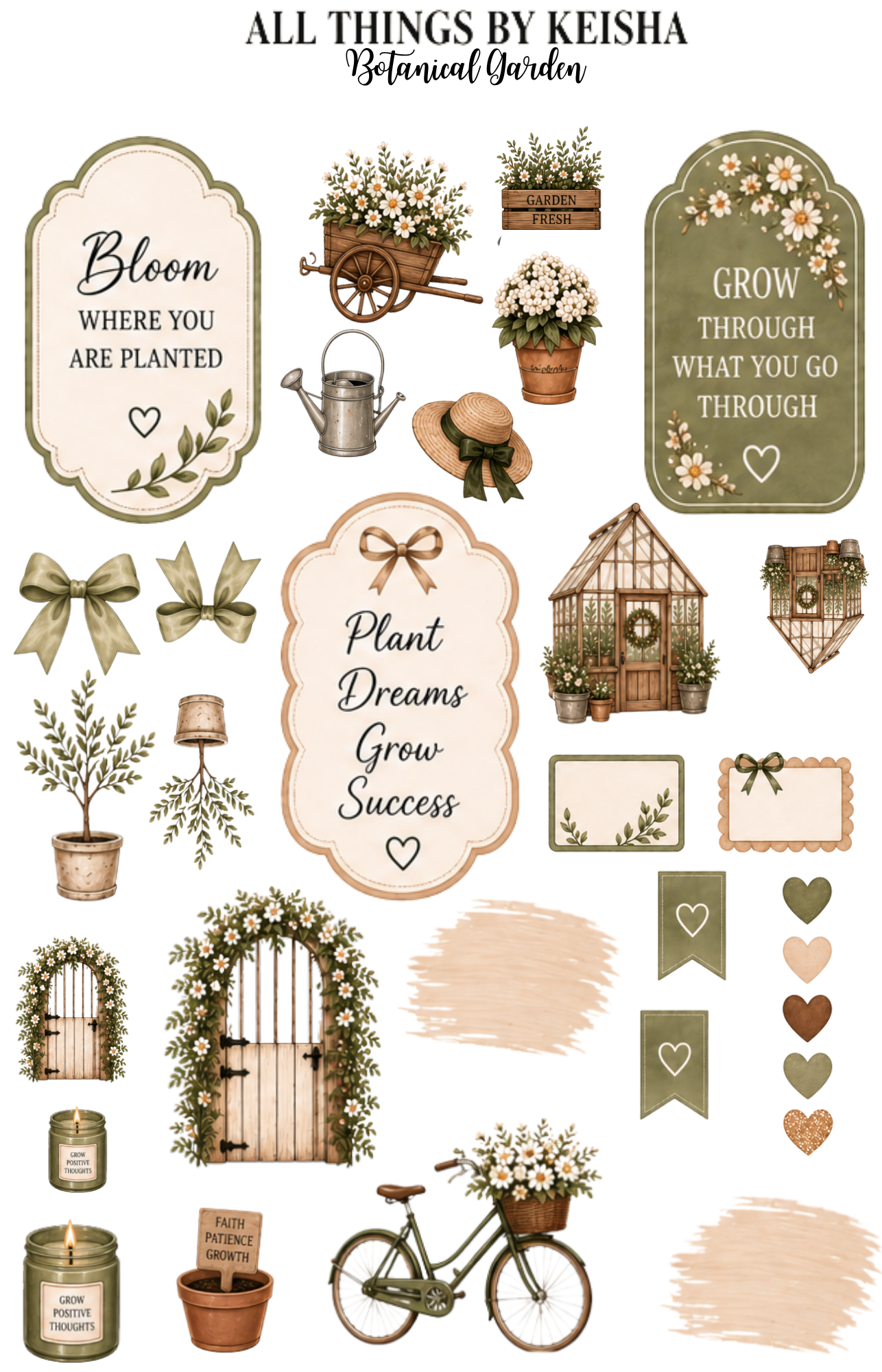 BOTANICAL GARDEN FUNCTIONAL KITS