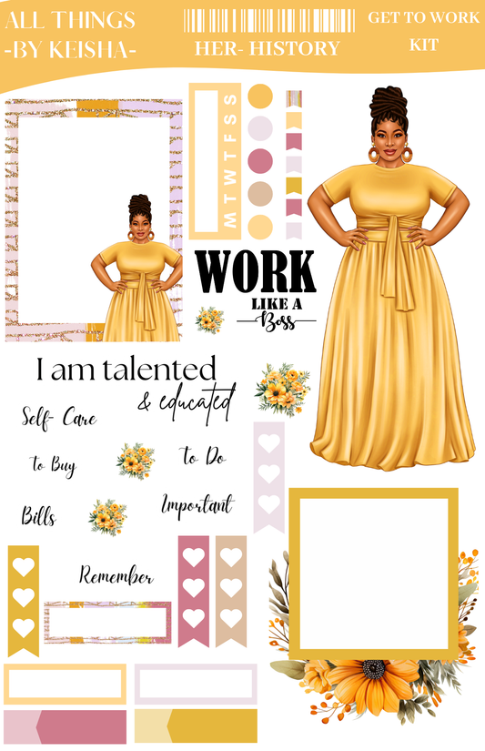 HER HISTORY - GET TO WORK